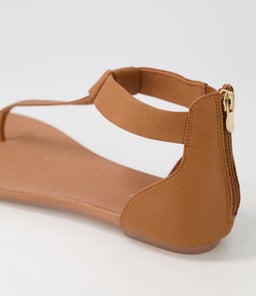 JACKLLE DJL DK TAN LEATHER