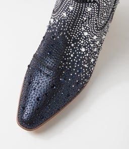 WAGON DJ NAVY&SILVER OMBRE JEWEL FABRIC