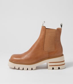 BREDA DJ TAN VANILLA BOX LEATHER