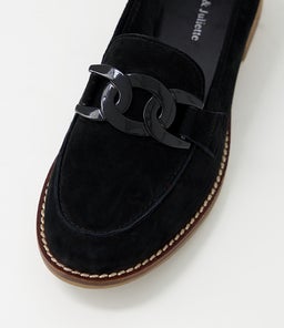 CORINA DJ BLACK SUEDE