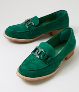 CORINA DJ DK EMERALD SUEDE