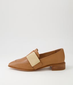 ERING DJ DK TAN GOLD LEATHER