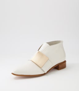 ESSY DJ IVORY GOLD PATENT LEATHER