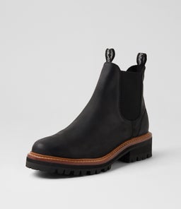 FEMI DJ BLACK CRAZYHORSE LEATHER