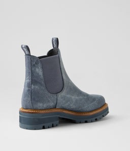 FEMI DJ WASHED DENIM LEATHER