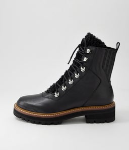 FISHER DJ BLACK BLACK TUMBLE LEATHER
