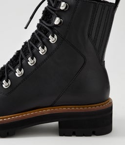 FISHER DJ BLACK BLACK TUMBLE LEATHER