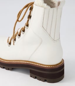 FISHER DJ WHITE BLACK TUMBLE LEATHER
