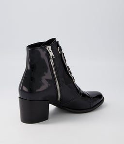MCLAIN DJ BLACK BLACK HEEL PATENT LEATHER