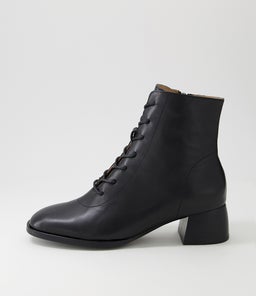 NOCAL DJ BLACK BLACK HEEL LEATHER