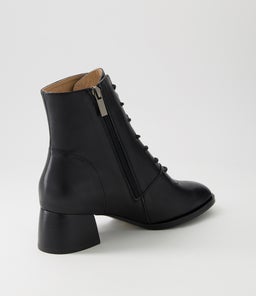 NOCAL DJ BLACK BLACK HEEL LEATHER
