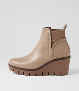 NARRY DJ TAUPE LEATHER