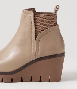 NARRY DJ TAUPE LEATHER
