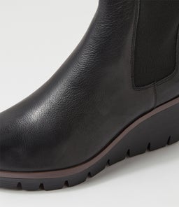NIDDLE DJ BLACK LEATHER
