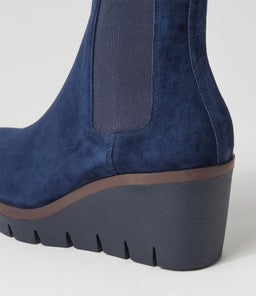 NIDDLE DJ NAVY SUEDE