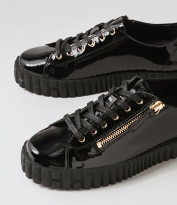 OSLOE DJ BLACK BLACK SOLE PATENT LEATHER