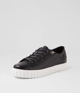 OSLOE DJ BLACK WHITE SOLE LEATHER