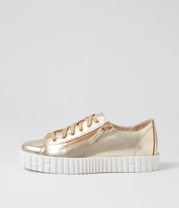OSLOE DJ PALE GOLD WHITE SOLE LEATHER
