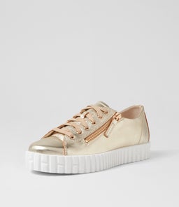OSLOE DJ PALE GOLD WHITE SOLE LEATHER