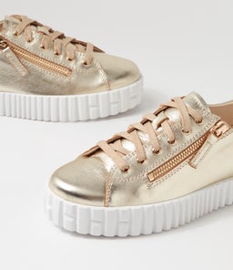 OSLOE DJ PALE GOLD WHITE SOLE LEATHER