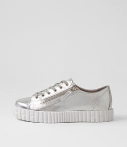 OSLOE DJ SILVER WHITE SOLE LEATHER