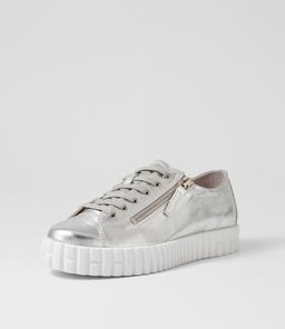 OSLOE DJ SILVER WHITE SOLE LEATHER