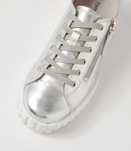 OSLOE DJ SILVER WHITE SOLE LEATHER
