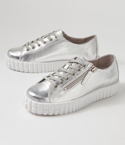 OSLOE DJ SILVER WHITE SOLE LEATHER