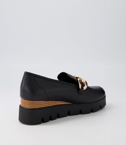 ROZZA DJ BLACK NATURAL&BLACK LEATHER SOLE