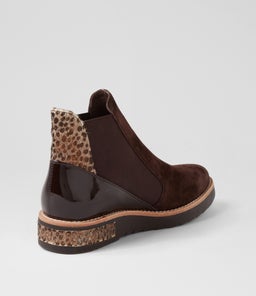 REJIN DJ CHOC CHOC LEOPARD SUEDE MULTI