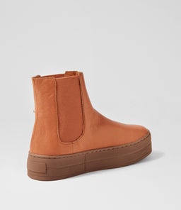 SCOTIAL DJ SCOTCH LT CHOC SOLE LEATHER