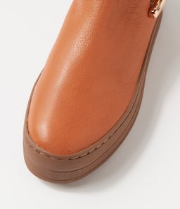 SCOTIAL DJ SCOTCH LT CHOC SOLE LEATHER