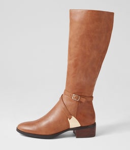 TOXIE DJ COGNAC LEATHER