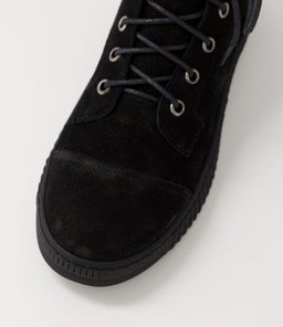 TOMBI DJ BLACK GREY MULTI NUBUCK FABRIC