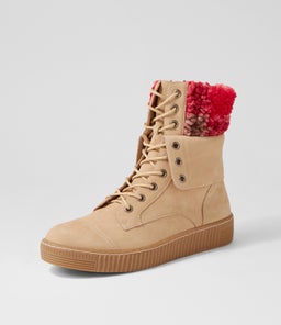 TOMBI DJ ALMOND MULTI NUBUCK FABRIC