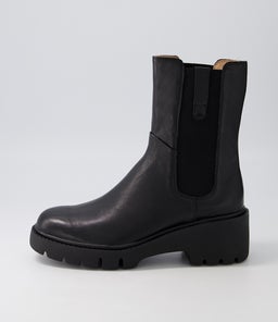 UNITA DJ BLACK BLACK SOLE LEATHER