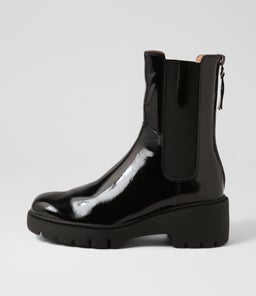 UNITA DJ BLACK BLACK SOLE PATENT LEATHER