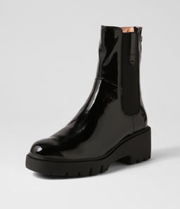 UNITA DJ BLACK BLACK SOLE PATENT LEATHER