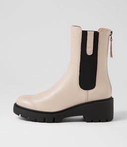 UNITA DJ NOUGAT BLACK SOLE LEATHER
