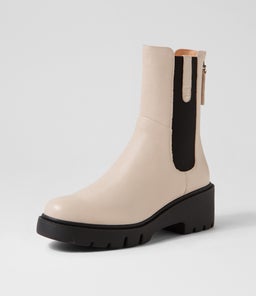 UNITA DJ NOUGAT BLACK SOLE LEATHER
