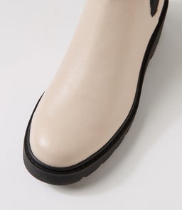 UNITA DJ NOUGAT BLACK SOLE LEATHER