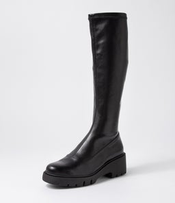 ULALA DJ BLACK BLACK SOLE STRETCH SMOOTH