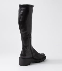 ULALA DJ BLACK BLACK SOLE STRETCH SMOOTH