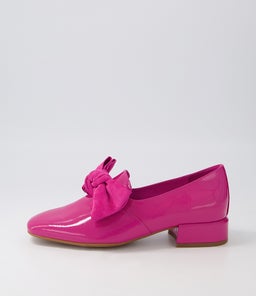 VARVA DJ FUCHSIA PATENT SUEDE