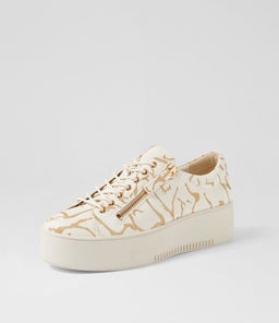 WOLFIES DJ ALMOND&GOLD LEATHER