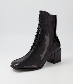 WYCLIFF DJ BLACK PATENT LEATHER