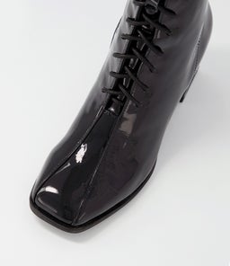WYCLIFF DJ BLACK PATENT LEATHER