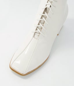 WYCLIFF DJ IVORY PATENT LEATHER