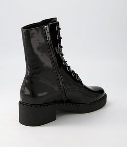 XETIE DJ BLACK BLACK SOLE PATENT LEATHER