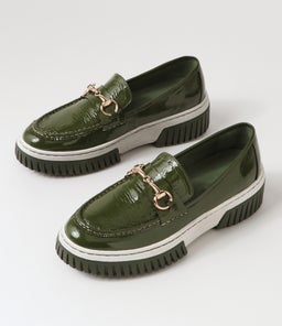 YASKET DJ KHAKI WHITE&KHAKI PATENT SOLE
